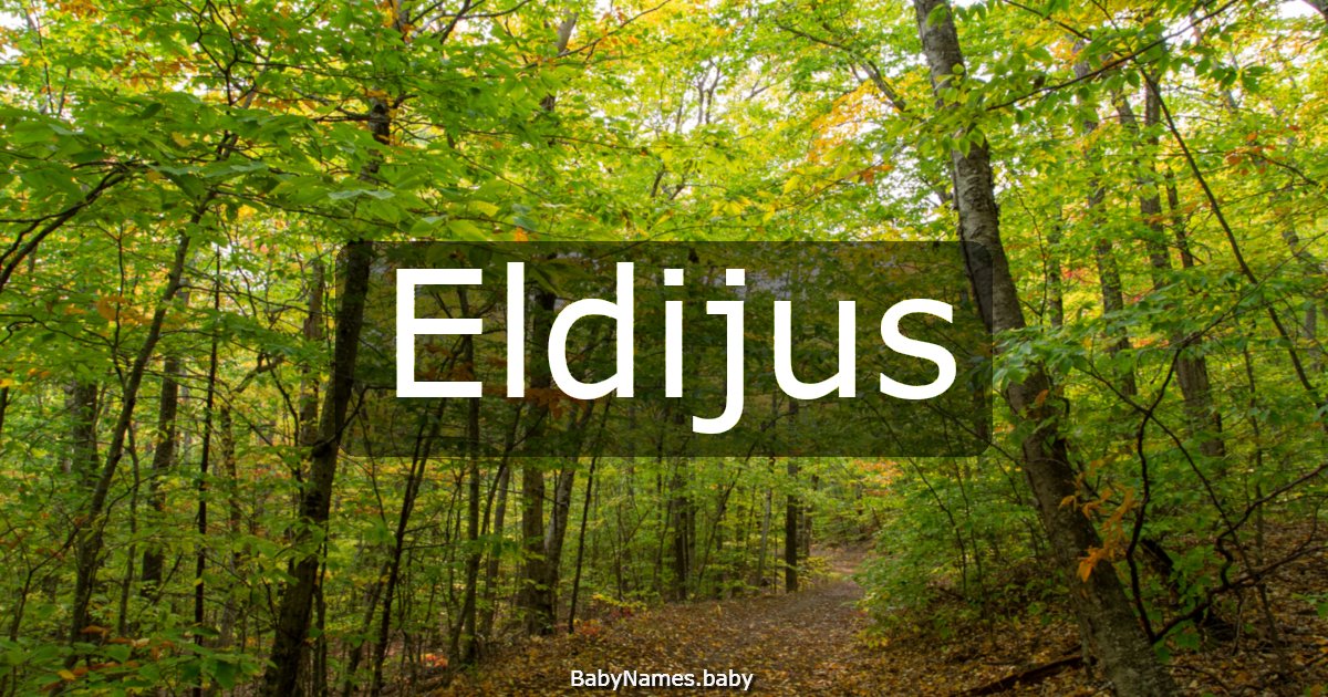 Eldijus