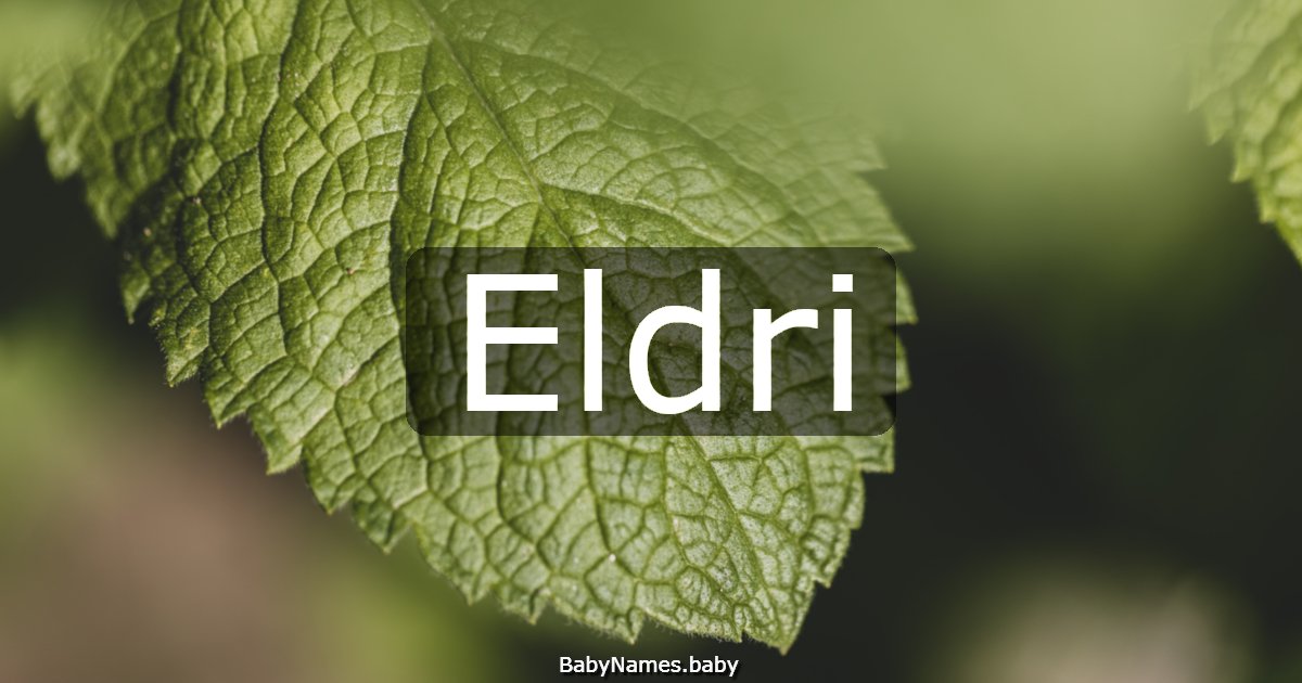 Eldri
