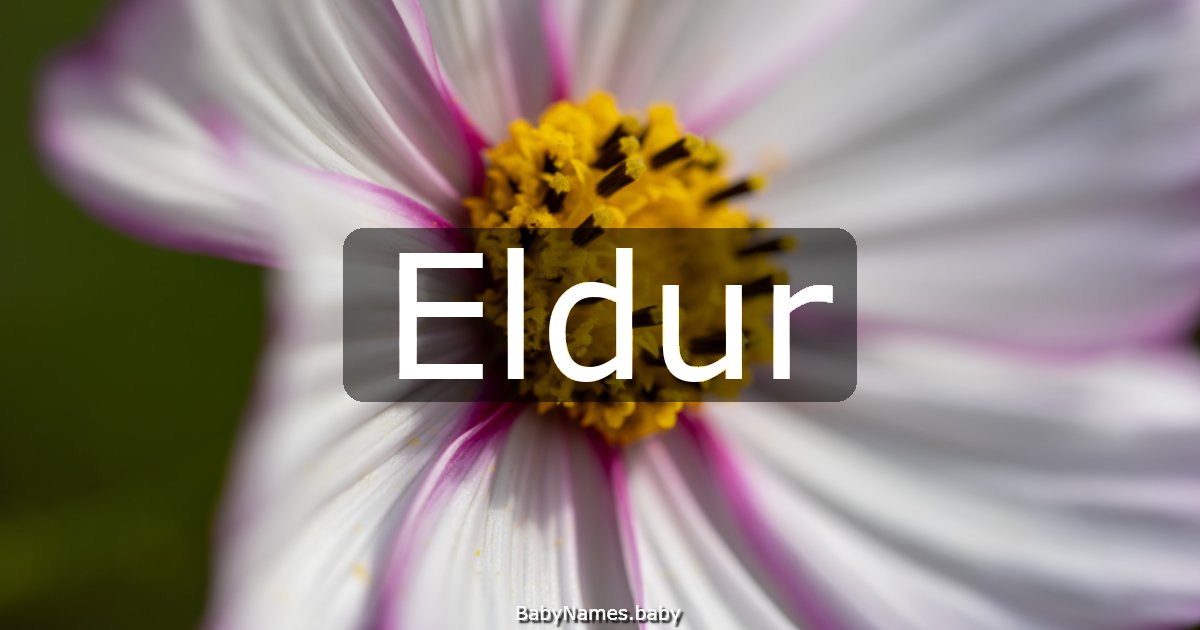Eldur