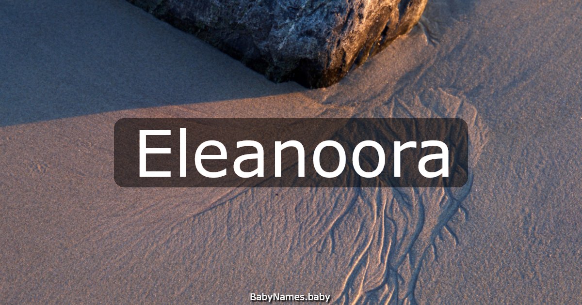 Eleanoora