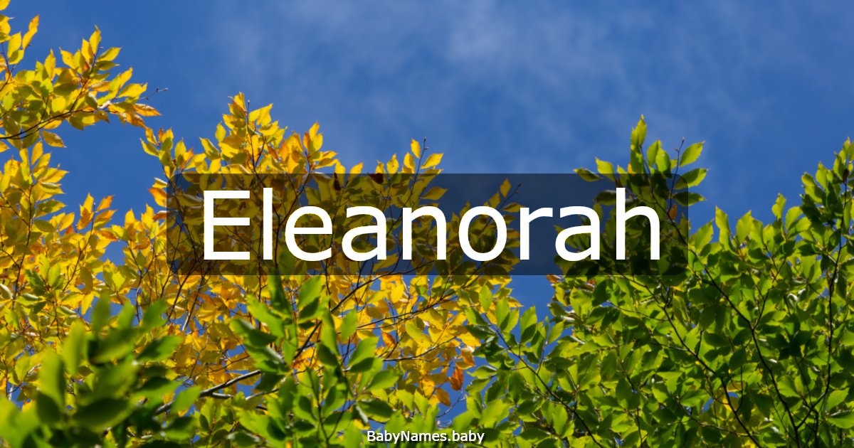 Eleanorah