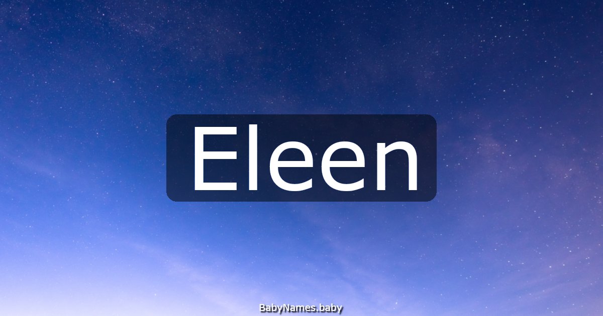 Eleen