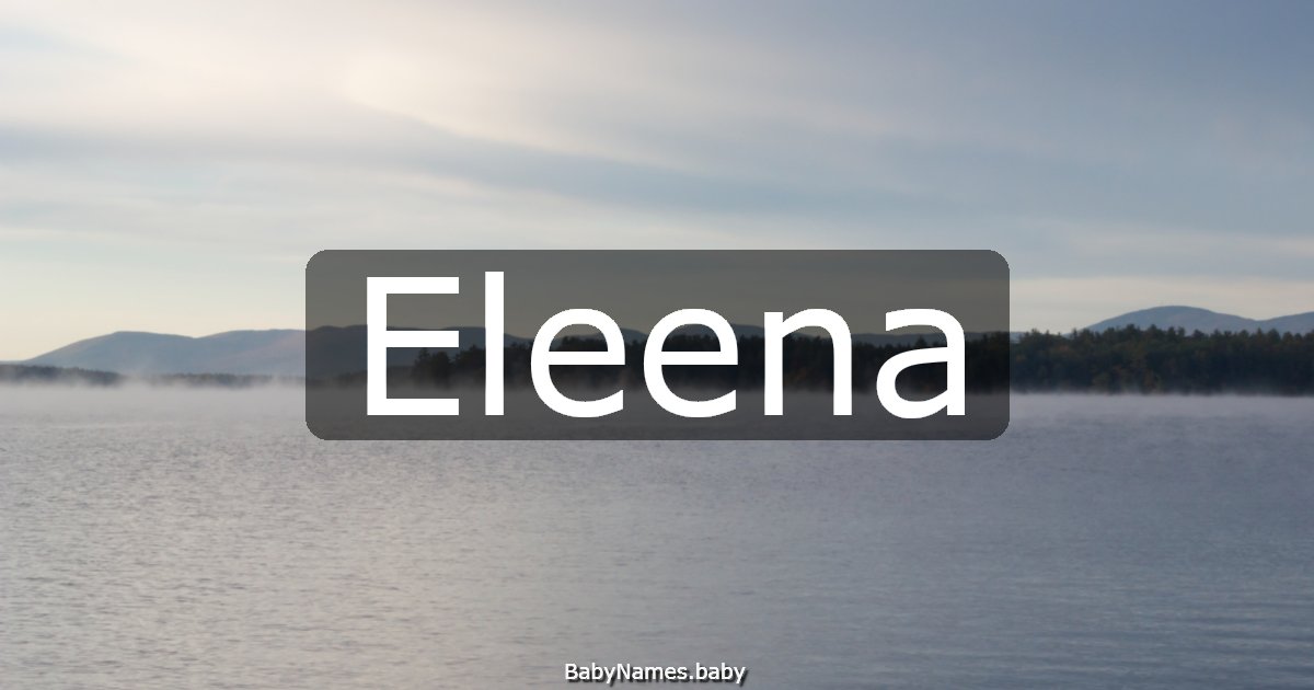 Eleena