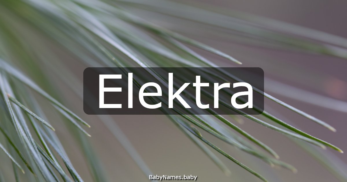 Elektra