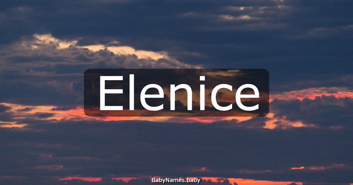 Elenice