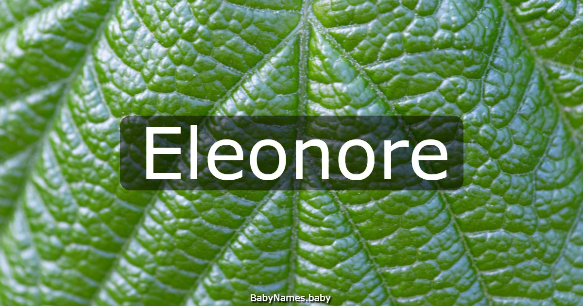Eleonore