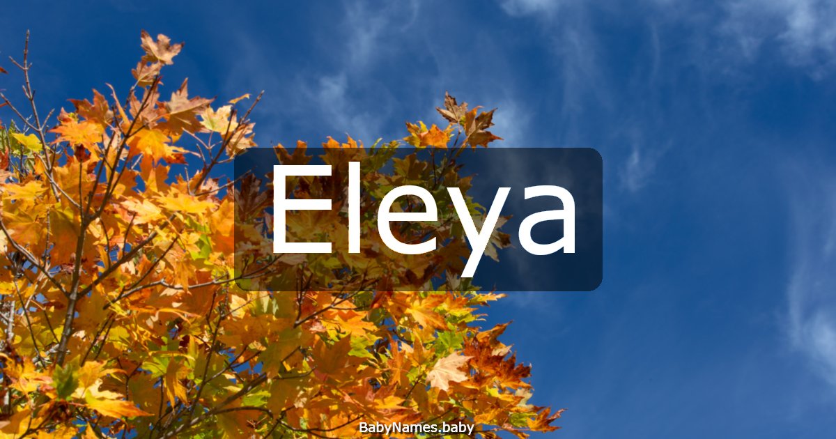 Eleya