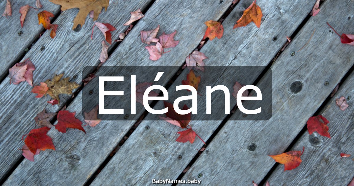 Eléane