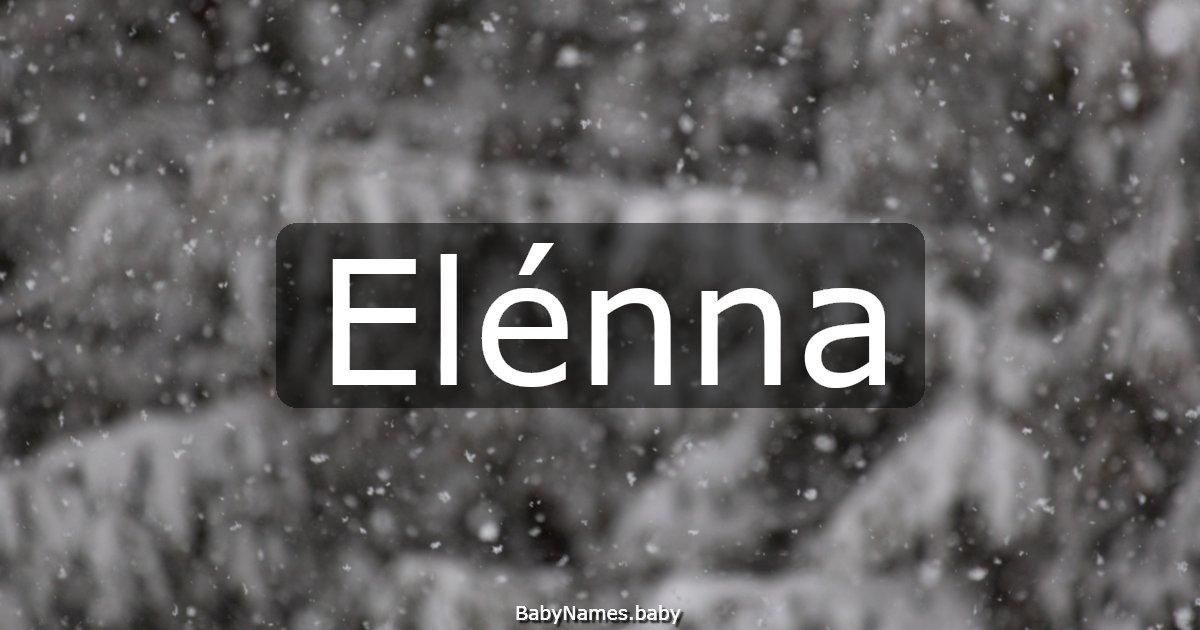 Elénna