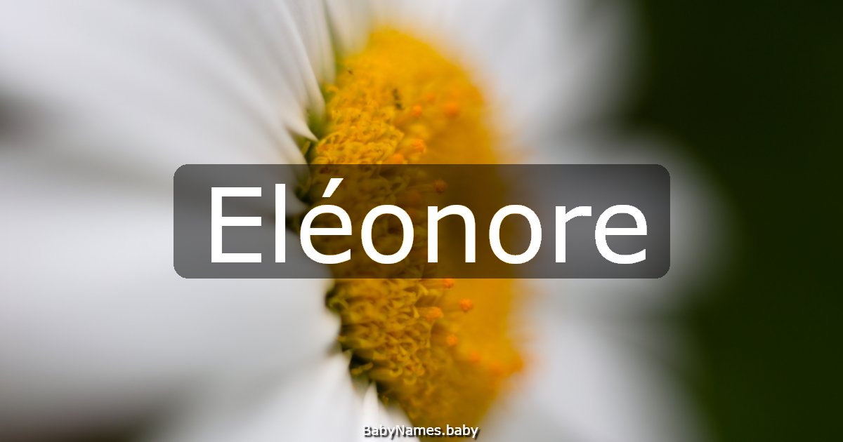 Eléonore