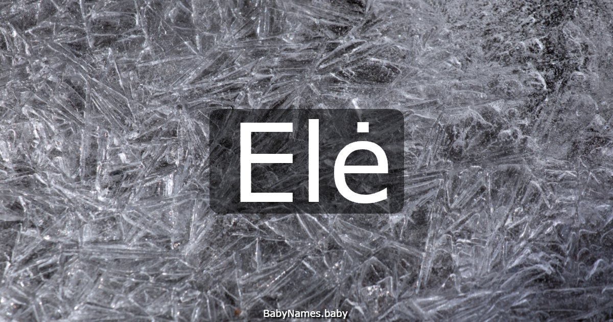 Elė