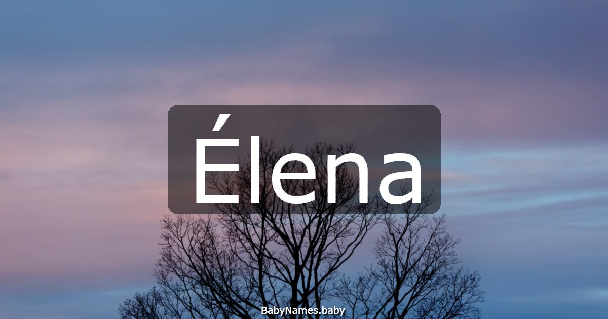 Élena