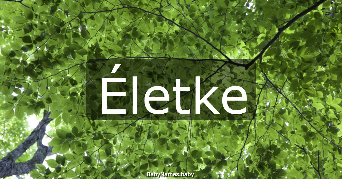 Életke
