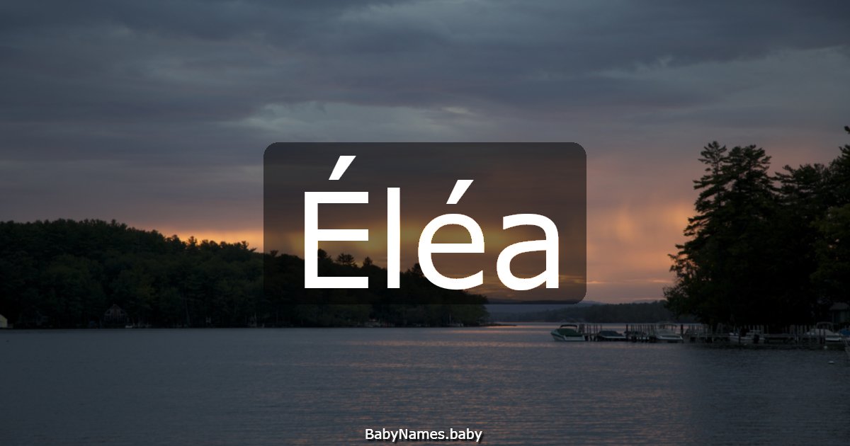 Éléa