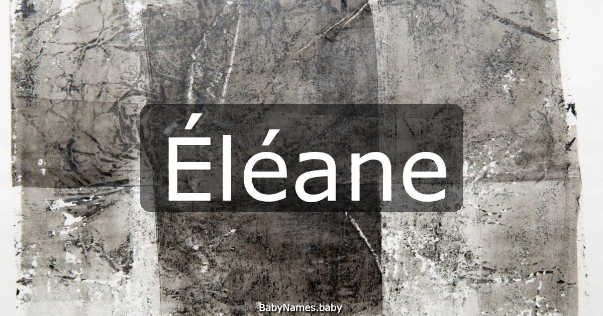 Éléane