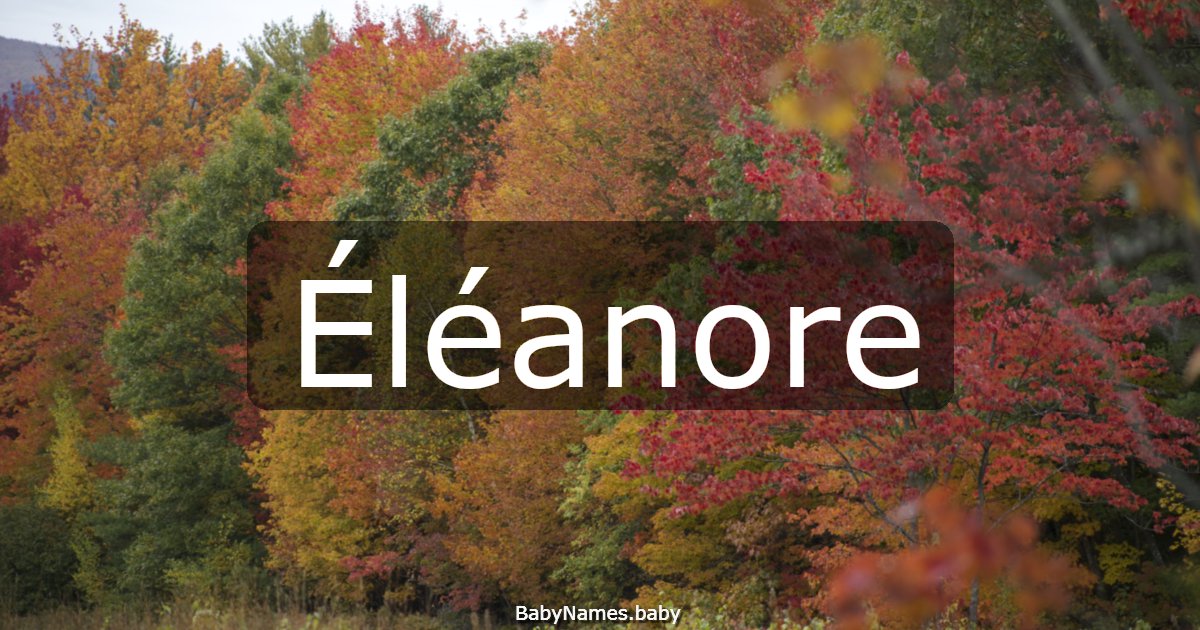 Éléanore