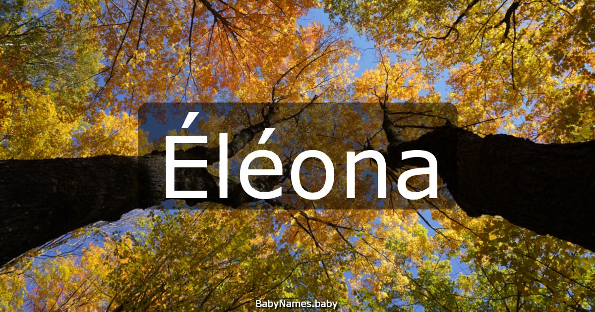 Éléona