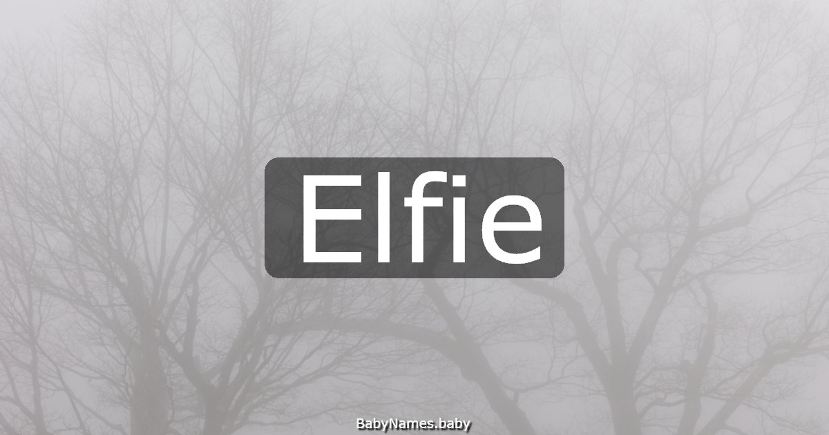 Elfie
