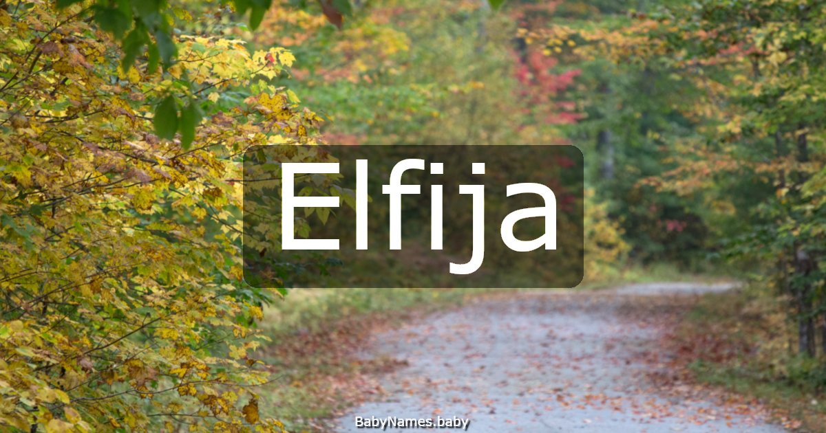 Elfija