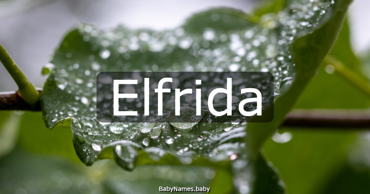 Elfrida