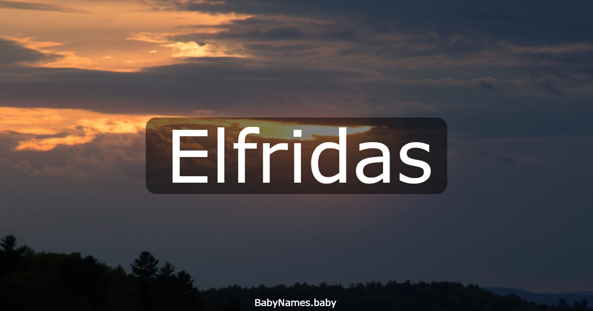 Elfridas