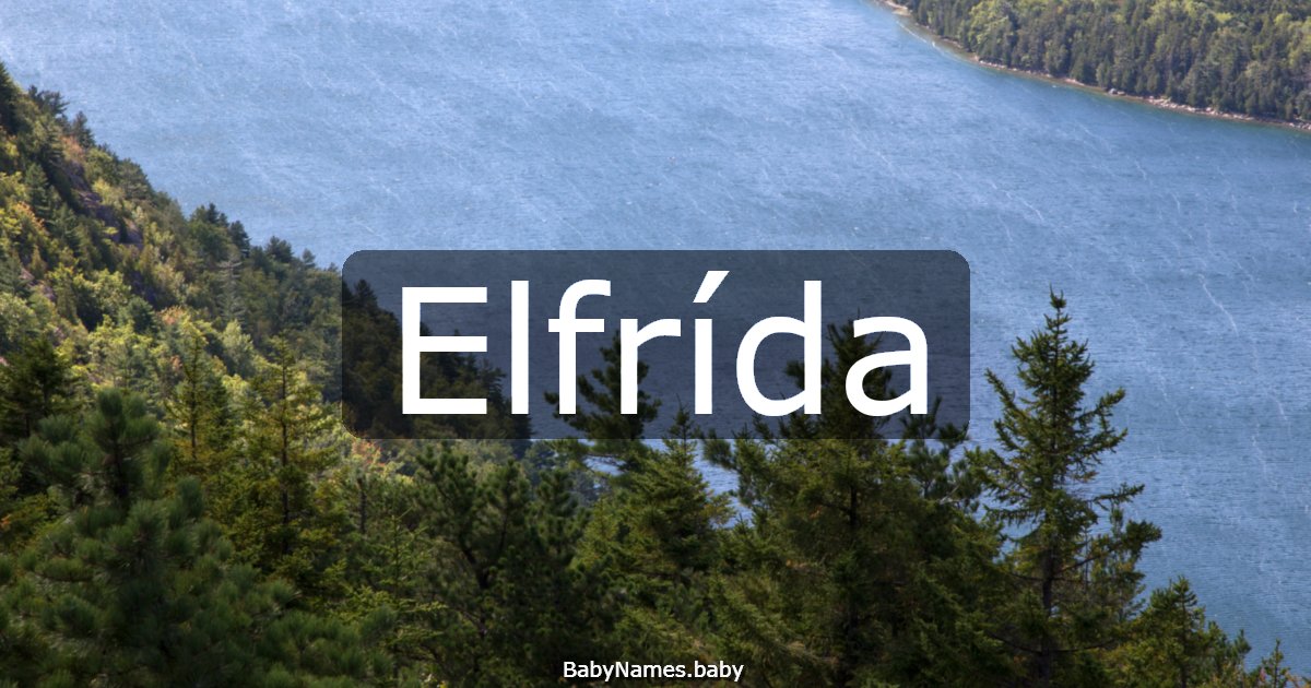 Elfrída