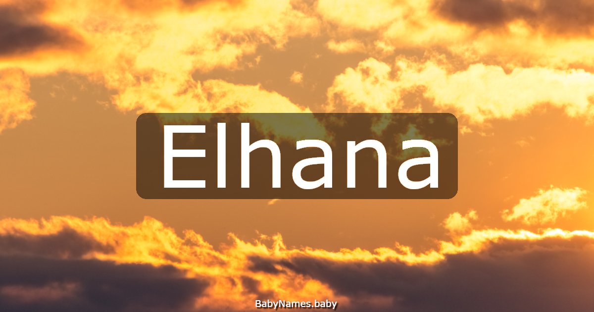 Elhana