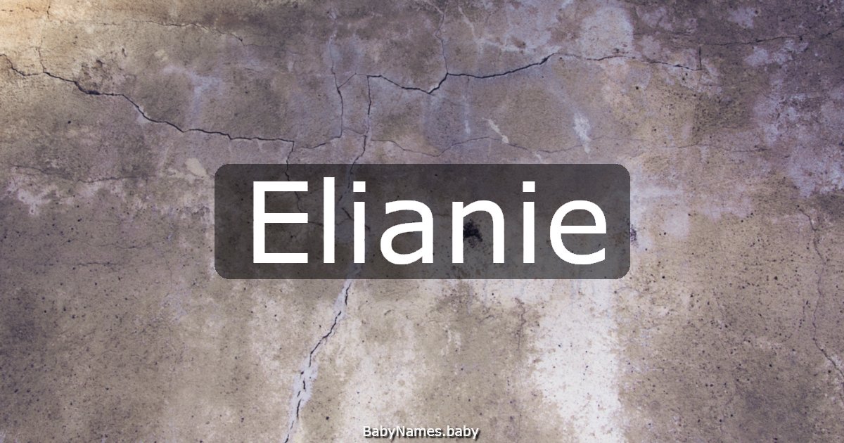 Elianie