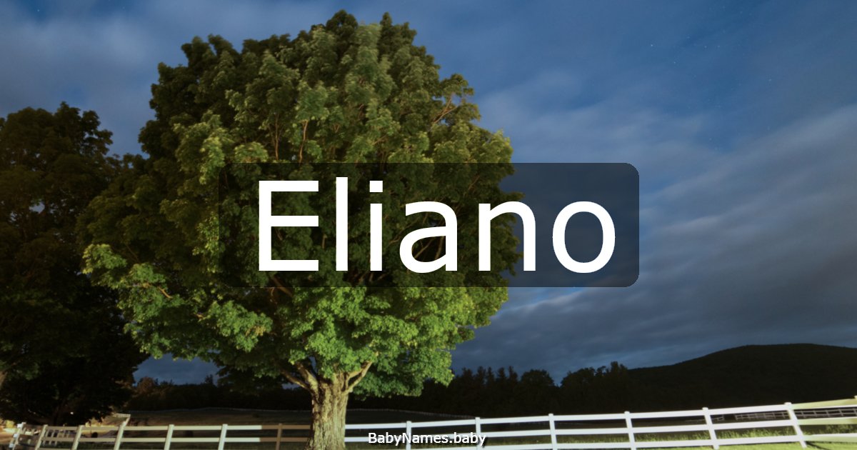 Eliano