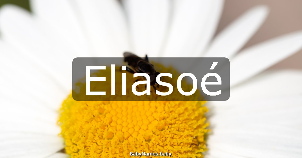 Eliasoé
