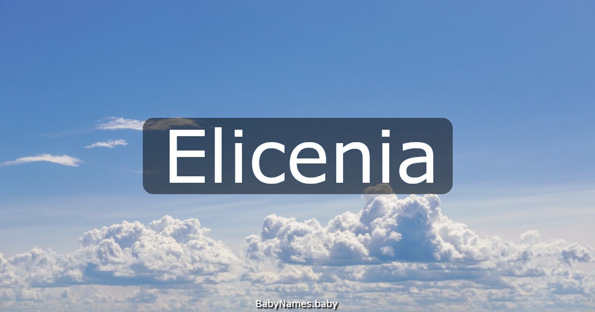 Elicenia