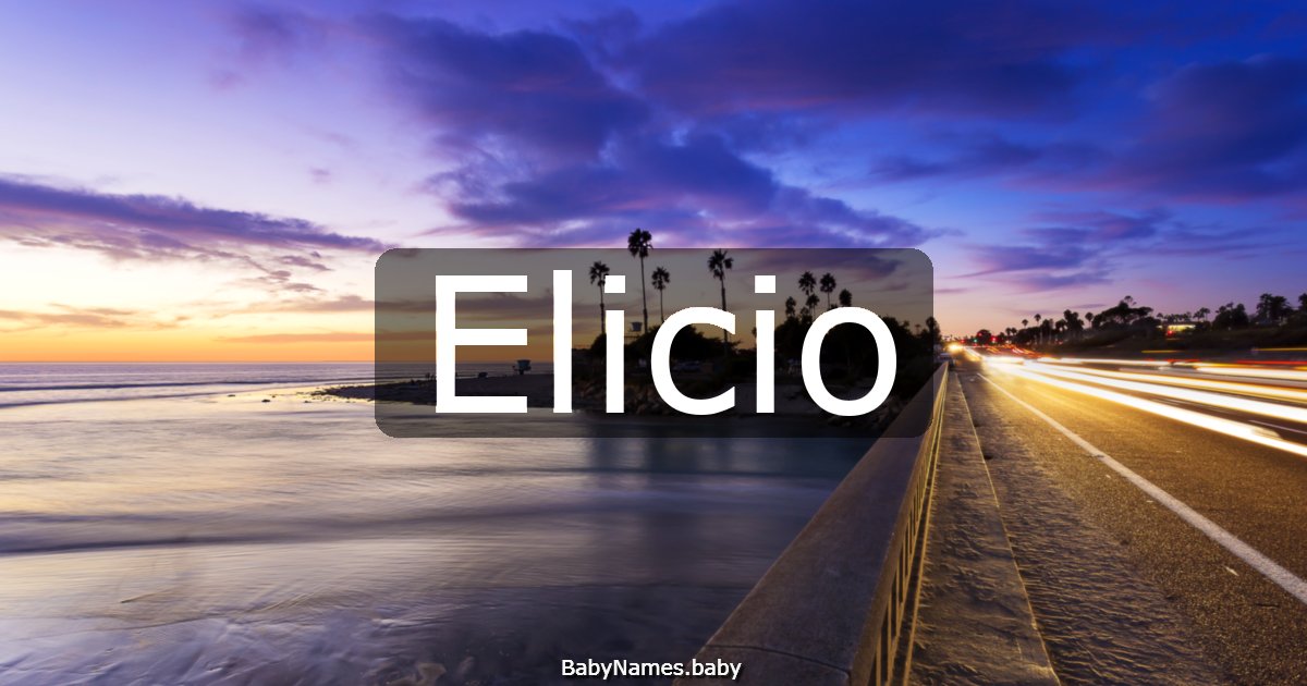 Elicio