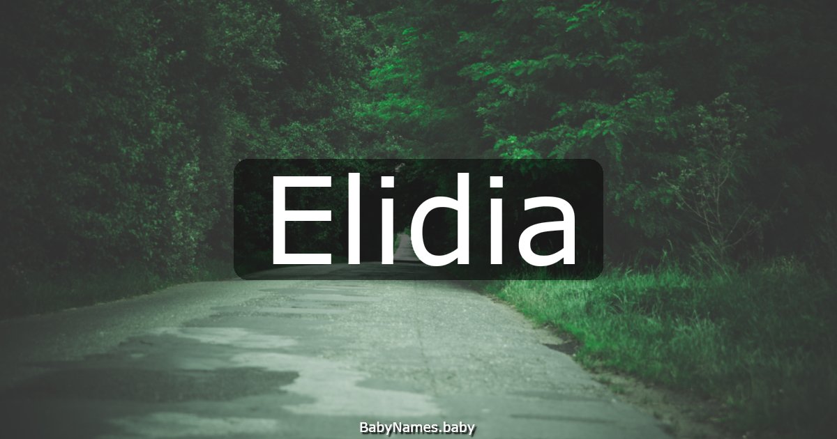 Elidia