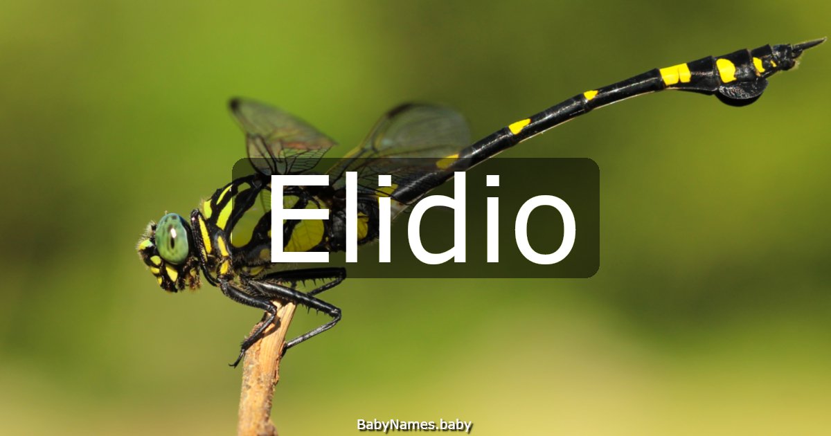 Elidio