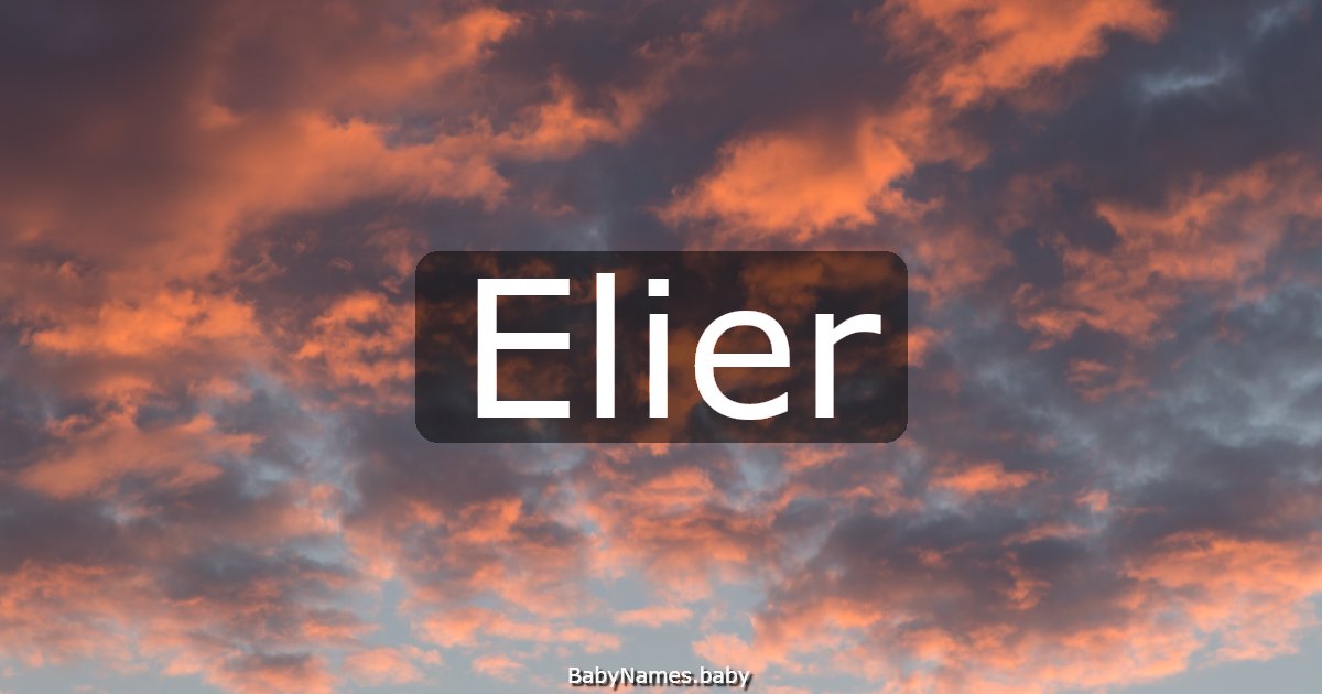 Elier