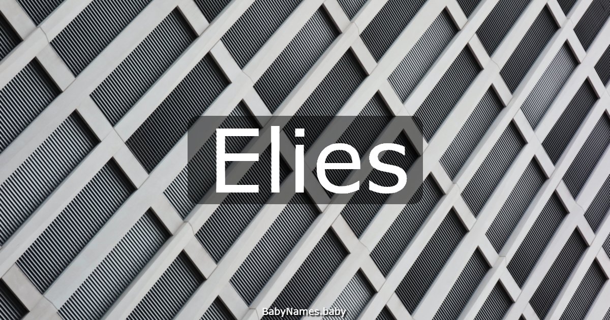 Elies
