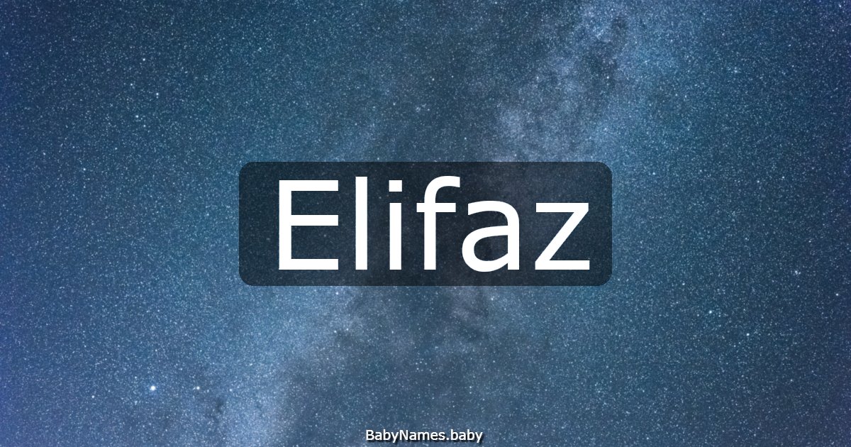 Elifaz