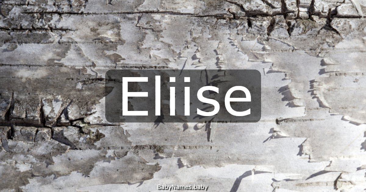 Eliise
