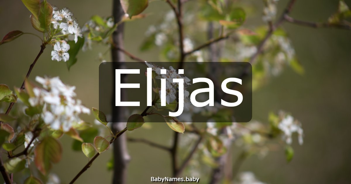 Elijas