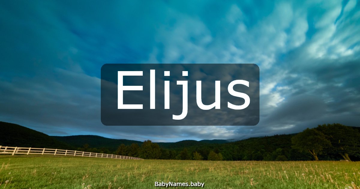 Elijus