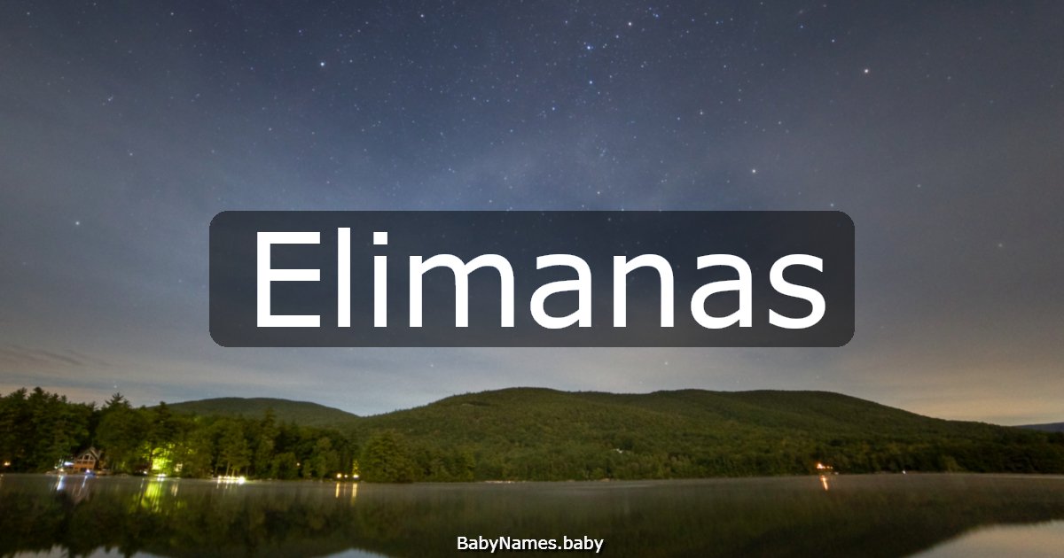 Elimanas