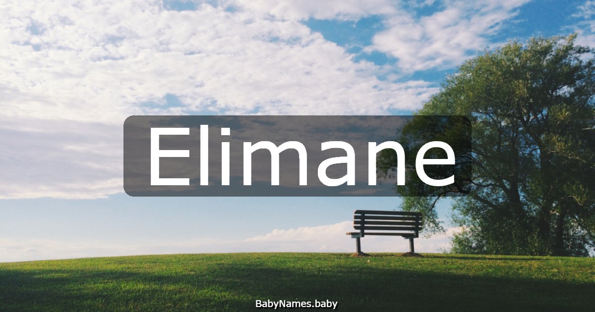 Elimane