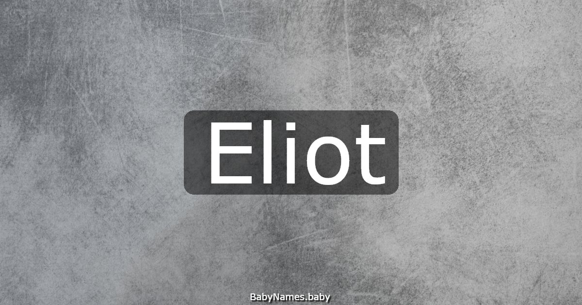 Eliot