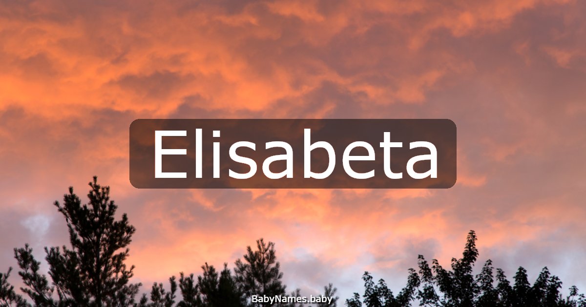 Elisabeta