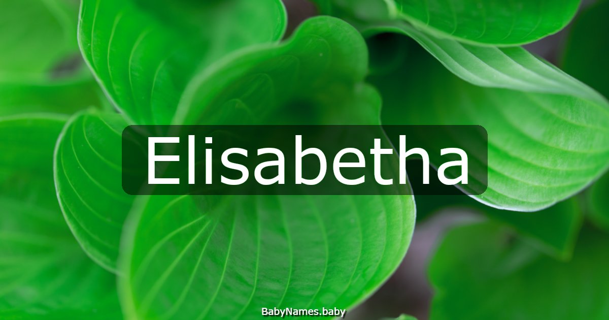 Elisabetha