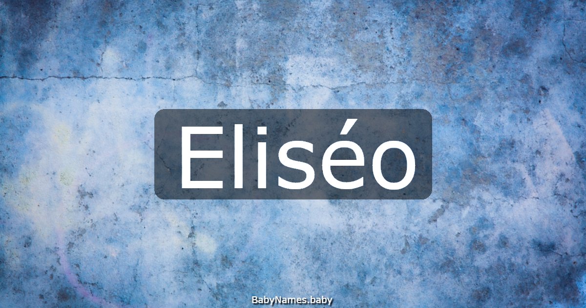 Eliséo