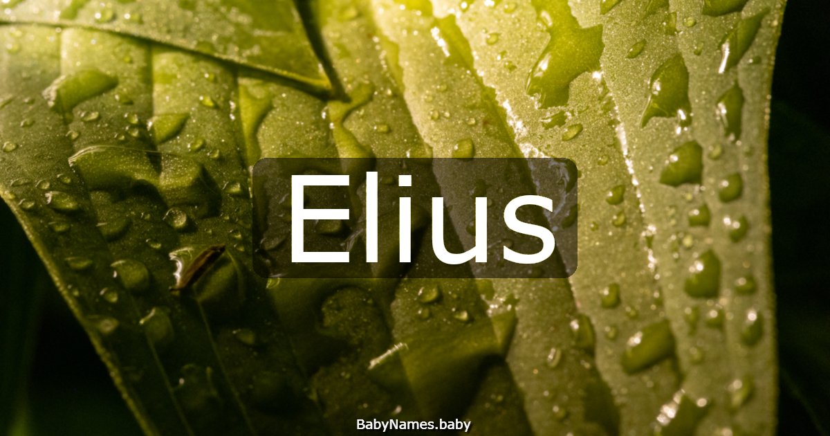 Elius