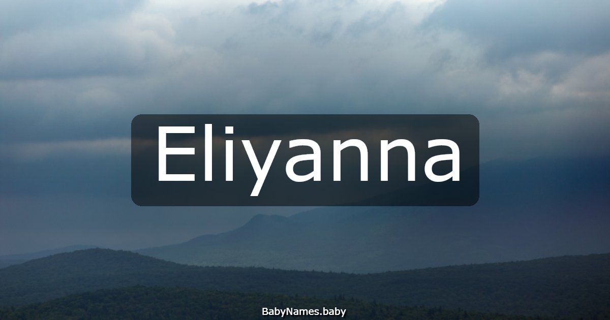 Eliyanna