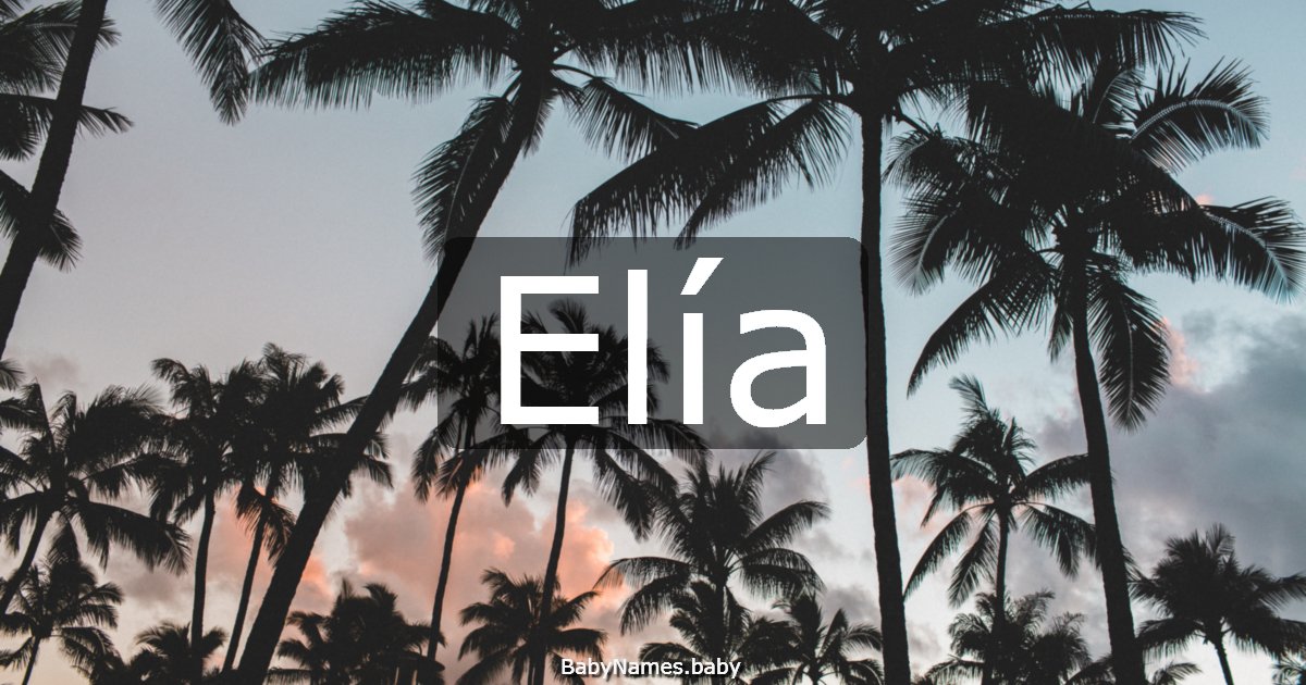 Elía