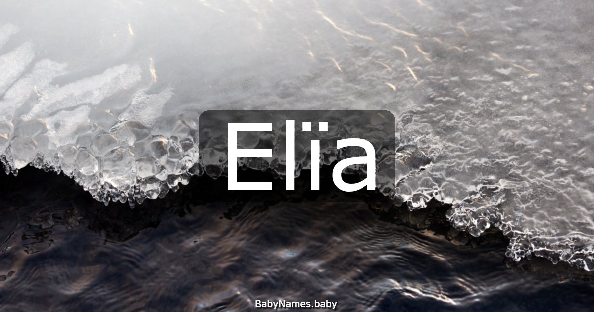 Elïa